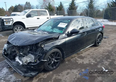 2023 Honda Civic Lx from USA, damaged, VIN 2HGFE2F27PH536404